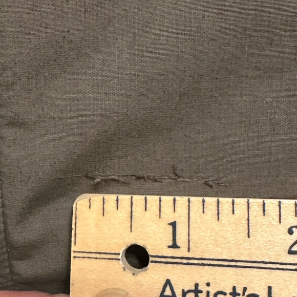 The North Face Olive Green Parka with Fur Hood - Picture 11 of 12